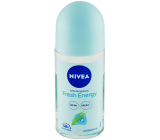 Nivea Energy Fresh guľôčkový antiperspirant deodorant roll-on pre ženy 50 ml