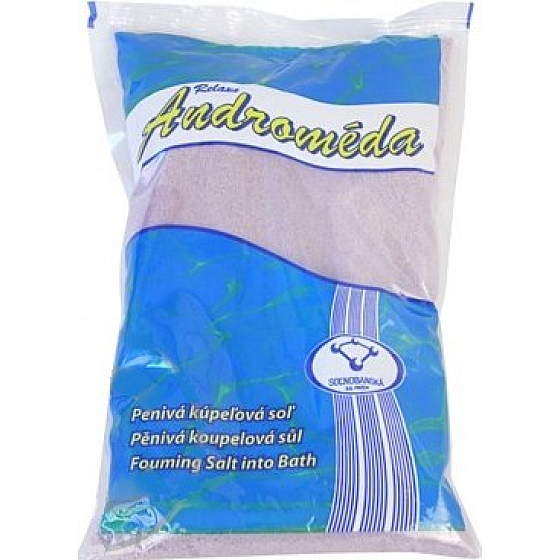 Relaxa Androméda Čierna ríbezľa soľ do kúpeľa 1 kg