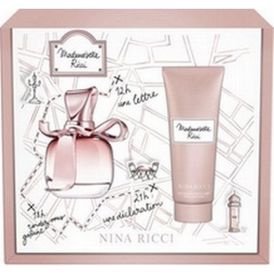 Nina Ricci Mademoiselle Ricci toaletná voda pre ženy 50 ml + telové mlieko 100 ml, darčeková sada