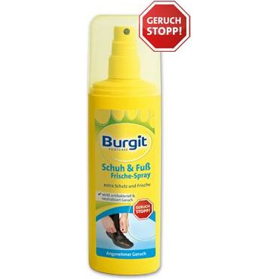 Burgit FOOTCARE Deo sprej do topánok 150 ml