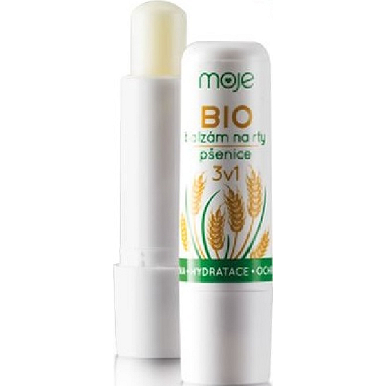 Moje Bio Pšenica 3v1 balzam na pery 02 3,8 g