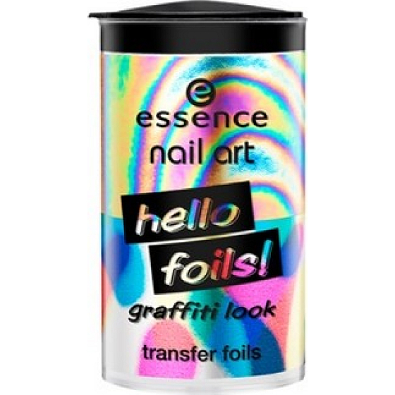 Essence Nail Art Hello Foils! Za transfér Foils fólie na nechty 01 Hello Flashy! 2 kusy