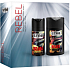 Str8 Rebel dezodorant sprej 150 ml + sprchový gél 250 ml, darčeková sada