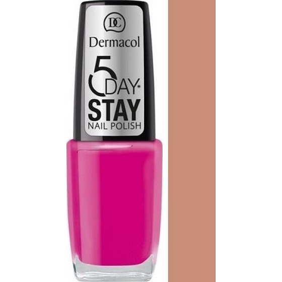 Dermacol 5 Day Stay Nail Polish lak nechty 02 10 ml