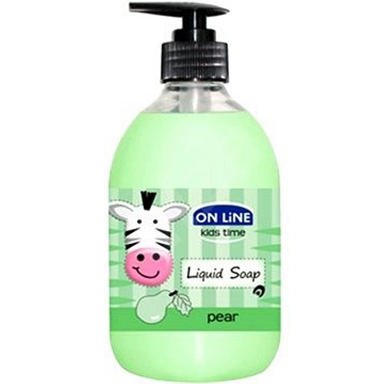 On Line Kids Time Hruška tekuté mydlo pre deti 500 ml