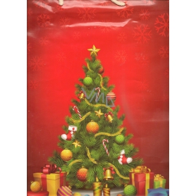 Nekupto Darčeková papierová taška 32,5 x 26 x 13 cm Vianočný 1231 30 WBL