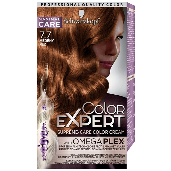 Schwarzkopf Color Expert farba na vlasy 7.7 Medený