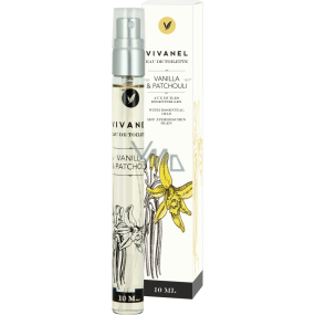 Vivian Gray Vivanel Vanilla & Patchouli luxusná toaletná voda s esenciálnymi olejmi pre ženy 10 ml