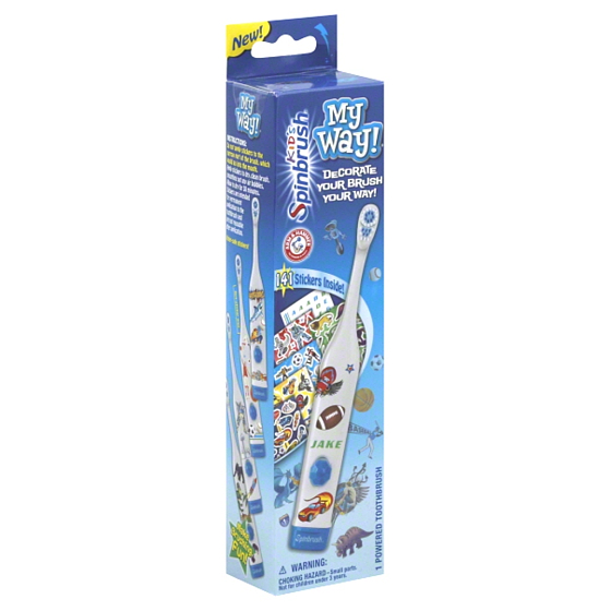 Spinbrush My Way Boys detská zubná kefka pre chlapcov