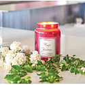 Village Candle Záplava kvetov - Rain Blossom vonná sviečka v skle 2 knôty 262 g