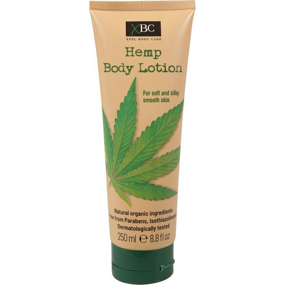 Xbc Hemp telové mlieko s konopným olejom 250 ml