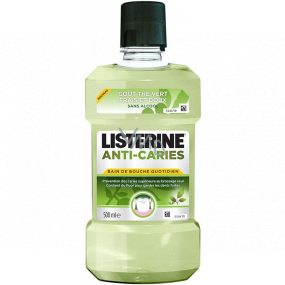 Listerine Anti-Caries Green Tea antiseptická ústna voda bez alkoholu 500 ml
