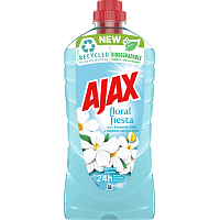 Ajax na podlahy a povrchy Floral Fiesta Jasmine univerzálny čistiaci prostriedok, 1 l