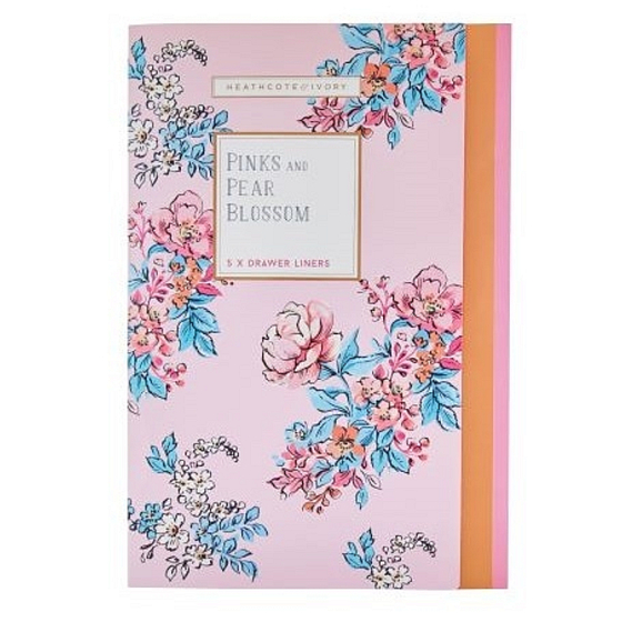 Heathcote & Ivory Pinks & Pear Blossom parfumovaný papier 5 hárkov