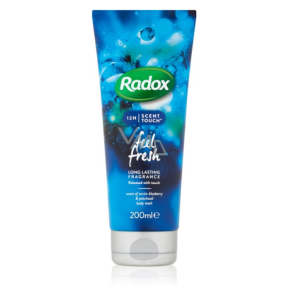 Radox Feel Fresh aktivujúce starajúca sprchový gél šetrne čistí, dlho prevonia 200 ml