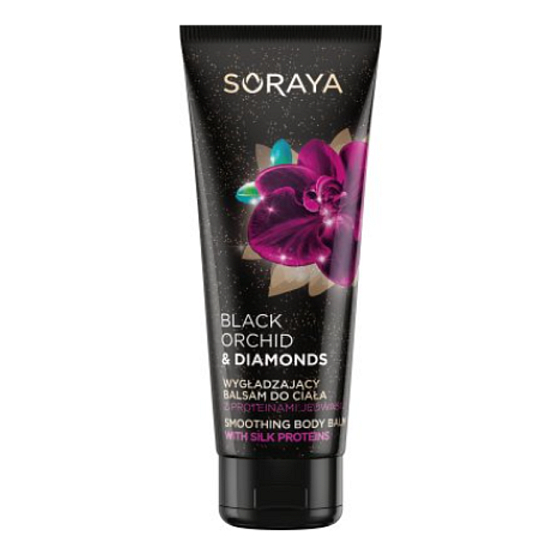 Soraya Black Orchid Čierna orchidea + Diamantový prášok vyhladzujúci telový balzam 200 ml