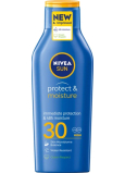 Nivea Sun Protect & Moisture OF 30 Hydratačné mlieko na opaľovanie 400 ml