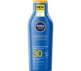 Nivea Sun Protect & Moisture OF 30 Hydratačné mlieko na opaľovanie 400 ml