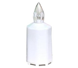 Sviečka LED svietiaci biela, doba svietenia 88 dní, 11 cm