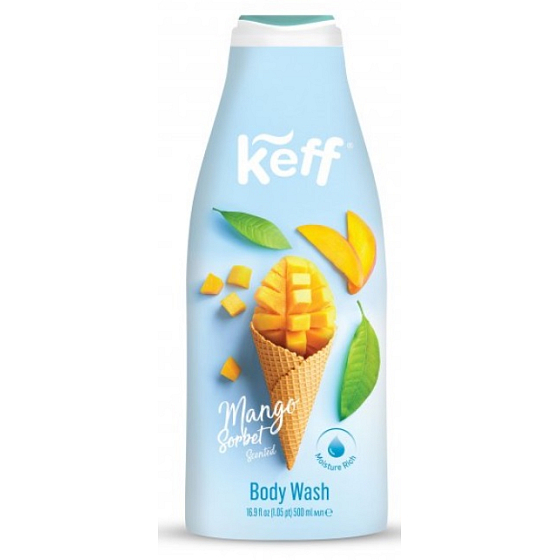 Keff Mango Sorbet umývací gél na telo 500 ml