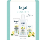 Fenjal Sensitive sprchový gél 200 ml + krém na ruky 75 ml + krémové toaletné mydlo 100 g, kozmetická sada