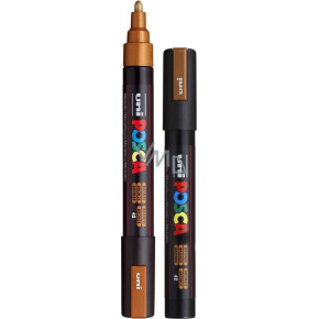 Posca Univerzálny akrylový popisovač 1,8 - 2,5 mm Bronz PC-5M
