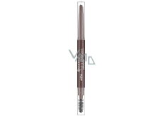 Essence Wow What a Brow Vodoodolná ceruzka na obočie s kefkou 02 Brown 0,2 g