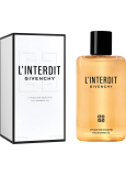 Givenchy L´Interdit sprchový olej pre ženy 200 ml