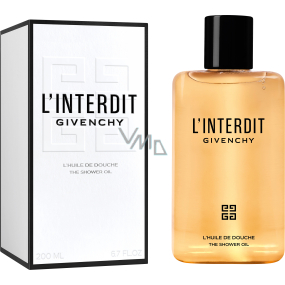 Givenchy L´Interdit sprchový olej pre ženy 200 ml