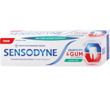 Sensodyne Sensitivity & Gum Caring Mint jemná mätová zubná pasta na citlivé zuby 75 ml