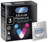 Durex Mutual Pleasure vrúbkovaný kondóm s výstupkami, nominálna šírka: 56 mm 3 kusy