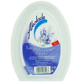 Akolade Lavender Flower 2v1 gélový osviežovač vzduchu 150 g