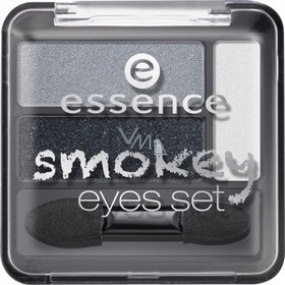 Essence Smokey Eyes Set očné tiene 01 Smokey Night 3,9 g