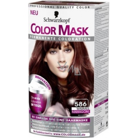 Schwarzkopf Color Mask farba na vlasy 586 mahagónový červený