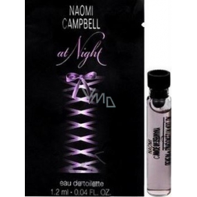 Naomi Campbell At Night toaletná voda pre ženy 1,2 ml s rozprašovačom, vialka
