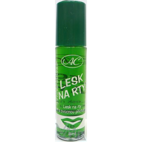 AC Zelené jablko Lesk na pery roll-on s ovocnou príchuťou 8 ml