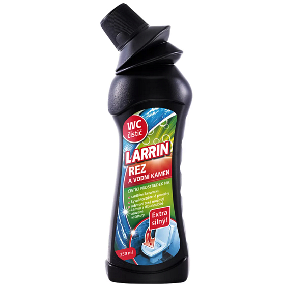 Larrin Wc Tekutý čistič na hrdzu a vodný kameň 750 ml