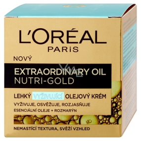 Loreal Paris Nutri-Gold Extraordinary Oil ľahký olejový krém 50 ml