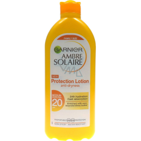 Garnier Ambre Solaire Protection Lotion SPF20 mlieko na opaľovanie 400 ml