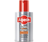 Alpecin Tuning Čierny kofeínový šampón proti vypadávaniu vlasov zafarbí šediny 200 ml