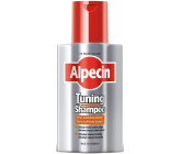 Alpecin Tuning Čierny kofeínový šampón proti vypadávaniu vlasov zafarbí šediny 200 ml