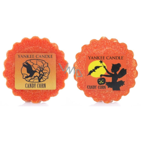 Yankee Candle Halloween Candy Corn - Sladká kukurica vonný vosk do aromalampy 22 g