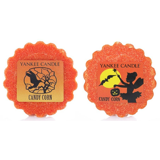 Yankee Candle Halloween Candy Corn - Sladká kukurica vonný vosk do aromalampy 22 g