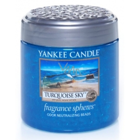 Yankee Candle Turquoise Sky - Tyrkysové neba Spheres voňavé perly neutralizujú pachy a osvieži malé priestory 170 g