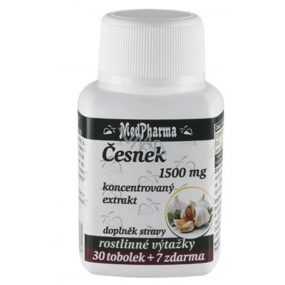 MedPharma Cesnak koncentrovanom extrakt 1500 mg 37 kapsúl