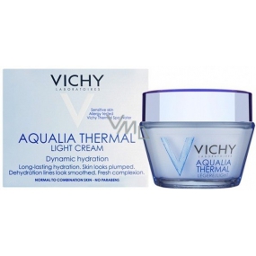 Vichy Aqualia Thermal Dynamická hydratace osvěžující denní lehký krém pro normální a smíšenou pleť 15 ml