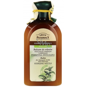 Green Pharmacy Žihľava a Olej z koreňov lopúcha vlasový balzam pre poškodené vlasy 300 ml