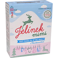 Jelínek mimi prací prášok pre bábätká, 60 prania, 3 kg