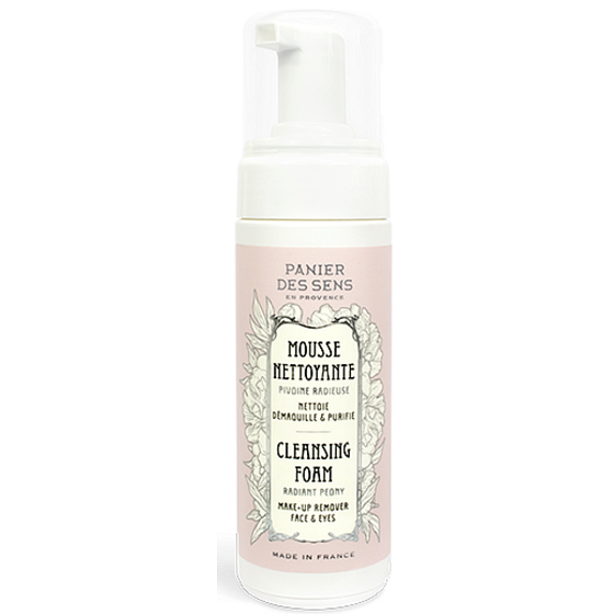Panier des Sens Žiarivá pivonka čistiaca pena s kvetinovou vôňou 150 ml