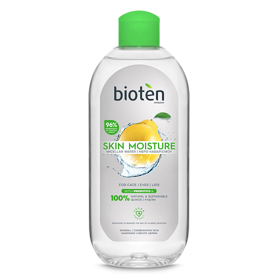 Bioten Skin Moisture micelárna voda pre normálnu a zmiešanú pleť 400 ml